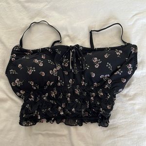 Hollister Floral, crop top,